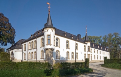 Château d'Urspelt restored manor exterior in the Ardennes