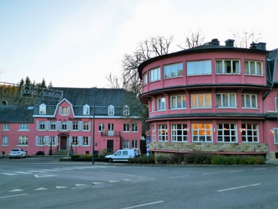 Domaine de la Gaichel country estate exterior on the Belgian border, Eischen