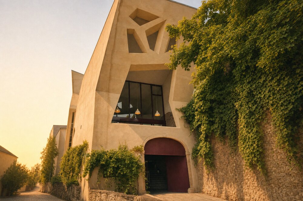 Exterior of Schengener Haff